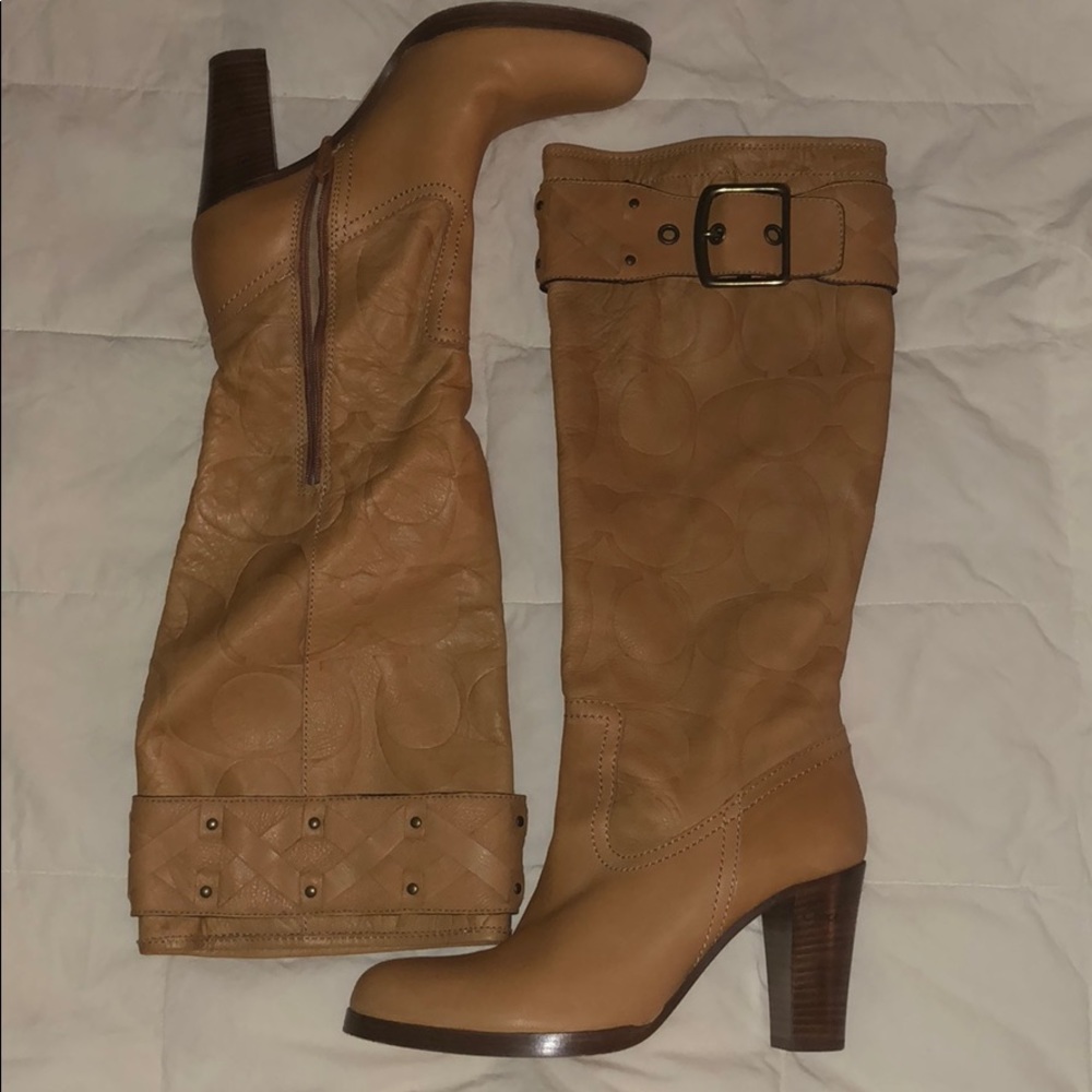 Meadow Coach knee high boots